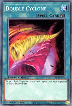 Double Cyclone⁣ - Speed Duel GX: Duel Academy Box⁣ (Common)⁣ [D15]