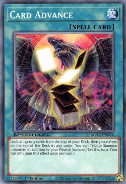 Card Advance⁣ - Speed Duel GX: Duel Academy Box⁣ (Common)⁣ [D16]