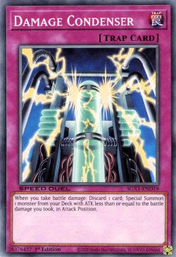 Damage Condenser⁣ - Speed Duel GX: Duel Academy Box⁣ (Common)⁣ [D19]