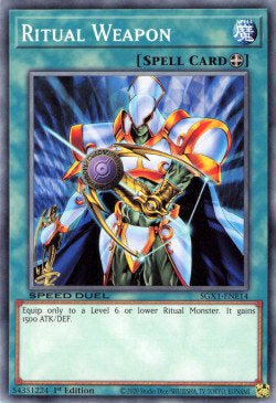 Ritual Weapon⁣ - Speed Duel GX: Duel Academy Box⁣ (Common)⁣ [E14]