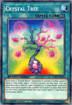 Crystal Tree⁣ - Speed Duel GX: Duel Academy Box⁣ (Common)⁣ [F15]