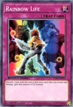 Rainbow Life⁣ - Speed Duel GX: Duel Academy Box⁣ (Common)⁣ [F17]