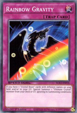 Rainbow Gravity⁣ - Speed Duel GX: Duel Academy Box⁣ (Common)⁣ [F18]