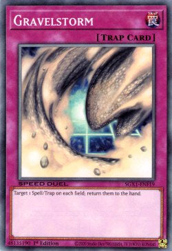 Gravelstorm⁣ - Speed Duel GX: Duel Academy Box⁣ (Common)⁣ [F19]
