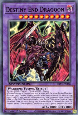 Destiny End Dragoon⁣ - Speed Duel GX: Duel Academy Box⁣ (Common)⁣ [B20]