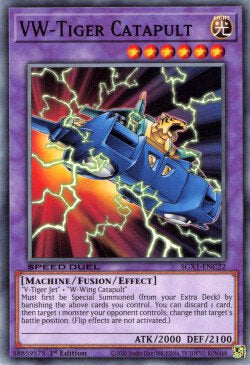 VW-Tiger Catapult⁣ - Speed Duel GX: Duel Academy Box⁣ (Common)⁣ [C22]