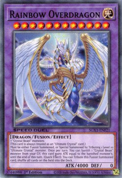 Rainbow Overdragon⁣ - Speed Duel GX: Duel Academy Box⁣ (Common)⁣ [F21]