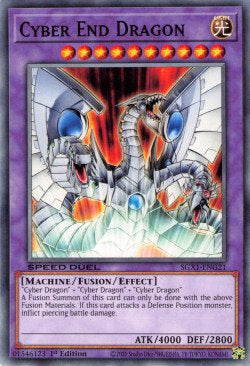 Cyber End Dragon (V.1 - Common)⁣ - Speed Duel GX: Duel Academy Box⁣ (Common)⁣ [G21]
