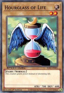 Hourglass of Life⁣ - Speed Duel GX: Duel Academy Box⁣ (Common)⁣ [I01]