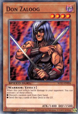 Don Zaloog (V.1 - Common)⁣ - Speed Duel GX: Duel Academy Box⁣ (Common)⁣ [I04]