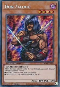 Don Zaloog (V.2 - Secret Rare) - Speed Duel GX: Duel Academy Box (Secret Rare) [SGX1-I04]