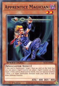 Apprentice Magician (V.1 - Common)⁣ - Speed Duel GX: Duel Academy Box⁣ (Common)⁣ [I05]