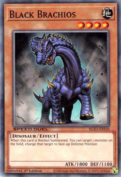 Black Brachios⁣ - Speed Duel GX: Duel Academy Box⁣ (Common)⁣ [I10]