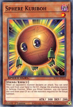 Sphere Kuriboh (V.1 - Common)⁣ - Speed Duel GX: Duel Academy Box⁣ (Common)⁣ [I12]