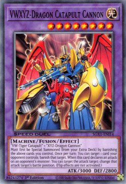 VWXYZ-Dragon Catapult Cannon⁣ - Speed Duel GX: Duel Academy Box⁣ (Common)⁣ [I14]