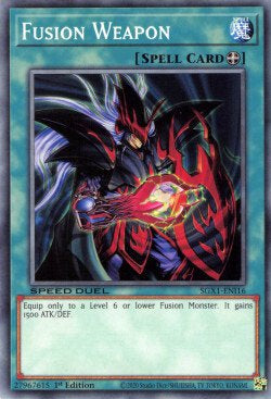 Fusion Weapon⁣ - Speed Duel GX: Duel Academy Box⁣ (Common)⁣ [I16]
