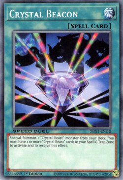 Crystal Beacon⁣ - Speed Duel GX: Duel Academy Box⁣ (Common)⁣ [I18]