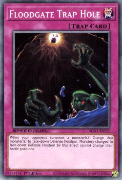Floodgate Trap Hole (V.1 - Common)⁣ - Speed Duel GX: Duel Academy Box⁣ (Common)⁣ [I23]