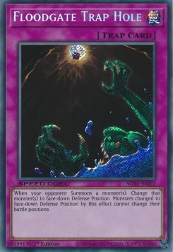 Floodgate Trap Hole (V.2 - Secret Rare) - Speed Duel GX: Duel Academy Box (Secret Rare) [SGX1-I23]