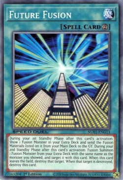 Future Fusion⁣ - Speed Duel GX: Duel Academy Box⁣ (Common)⁣ [G13]