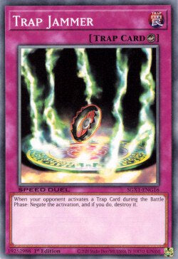 Trap Jammer⁣ - Speed Duel GX: Duel Academy Box⁣ (Common)⁣ [G16]