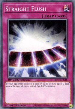 Straight Flush⁣ - Speed Duel GX: Duel Academy Box⁣ (Common)⁣ [G18]