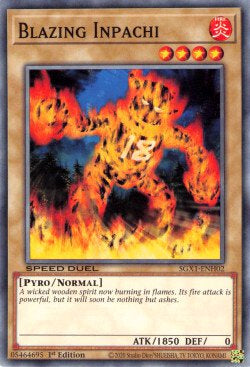 Blazing Inpachi⁣ - Speed Duel GX: Duel Academy Box⁣ (Common)⁣ [H02]