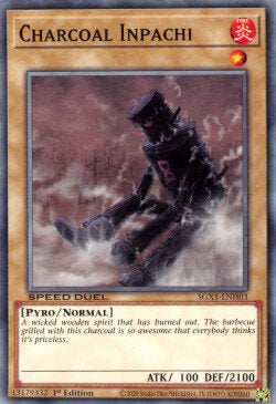 Charcoal Inpachi⁣ - Speed Duel GX: Duel Academy Box⁣ (Common)⁣ [H03]