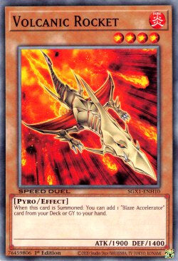 Volcanic Rocket (V.1 - Common)⁣ - Speed Duel GX: Duel Academy Box⁣ (Common)⁣ [H10]