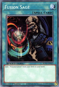 Fusion Sage⁣ - Speed Duel GX: Duel Academy Box⁣ (Common)⁣ [A13]