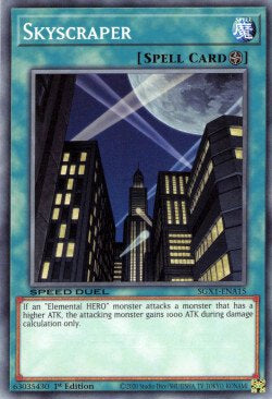 Skyscraper⁣ - Speed Duel GX: Duel Academy Box⁣ (Common)⁣ [A15]