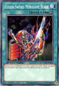 Fusion Sword Murasame Blade⁣ - Speed Duel GX: Duel Academy Box⁣ (Common)⁣ [B12]