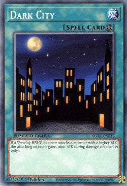 Dark City⁣ - Speed Duel GX: Duel Academy Box⁣ (Common)⁣ [B13]
