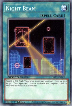 Night Beam⁣ - Speed Duel GX: Duel Academy Box⁣ (Common)⁣ [B16]