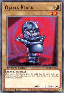 Ojama Black⁣ - Speed Duel GX: Duel Academy Box⁣ (Common)⁣ [C03]