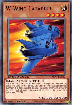 W-Wing Catapult⁣ - Speed Duel GX: Duel Academy Box⁣ (Common)⁣ [C09]