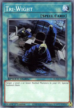 Tri-Wight⁣ - Speed Duel GX: Duel Academy Box⁣ (Common)⁣ [C15]