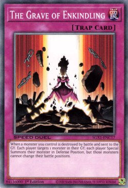 The Grave of Enkindling⁣ - Speed Duel GX: Duel Academy Box⁣ (Common)⁣ [C17]