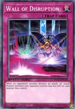 Wall of Disruption⁣ - Speed Duel GX: Duel Academy Box⁣ (Common)⁣ [C20]