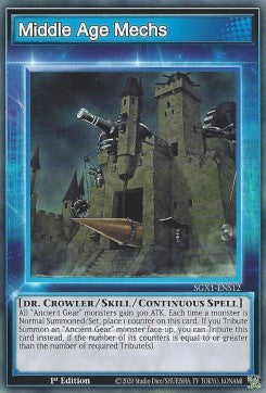 Middle Age Mechs (Skill)⁣ - Speed Duel GX: Duel Academy Box⁣ (Common)⁣ [S12]
