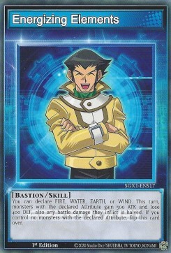 Energizing Elements (Skill)⁣ - Speed Duel GX: Duel Academy Box⁣ (Common)⁣ [S17]