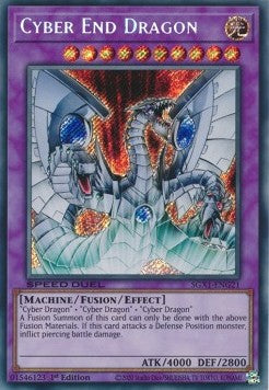 Cyber End Dragon (V.2 - Secret Rare)⁣ - Speed Duel GX: Duel Academy Box⁣ (Secret Rare)⁣ [G21]