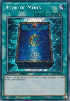 Book of Moon (V.2 - Secret Rare)⁣ - Speed Duel GX: Duel Academy Box⁣ (Secret Rare)⁣ [I15]