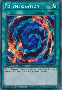 Polymerization (V.5 - Secret Rare)⁣ - Speed Duel GX: Duel Academy Box⁣ (Secret Rare)⁣ [A12]