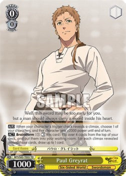 Paul Greyrat - Mushoku Tensei: Jobless Reincarnation (Trial Deck) [MTI/S83-T03]