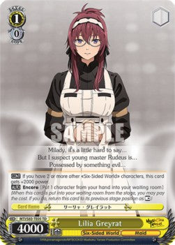 Lilia Greyrat - Mushoku Tensei: Jobless Reincarnation (Trial Deck) [MTI/S83-T05]