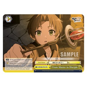 From Master to Disciple (V.1 - Trial Deck) - Mushoku Tensei: Jobless Reincarnation (Trial Deck) [MTI/S83-T12]