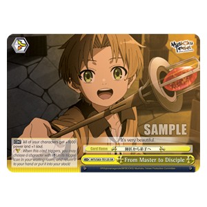 From Master to Disciple (V.2 - Super Rare) - Mushoku Tensei: Jobless Reincarnation (Super Rare) [MTI/S83-T12]