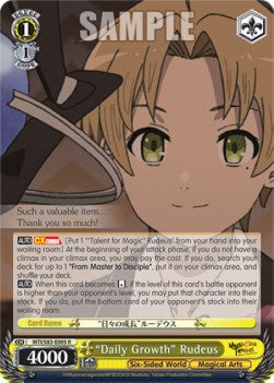 "Daily Growth" Rudeus (V.1 - Rare)⁣ - Mushoku Tensei: Jobless Reincarnation⁣ (Rare)⁣ [005]
