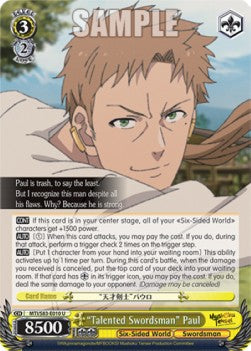 "Talented Swordsman" Paul - Mushoku Tensei: Jobless Reincarnation (Uncommon) [MTI/S83-010]